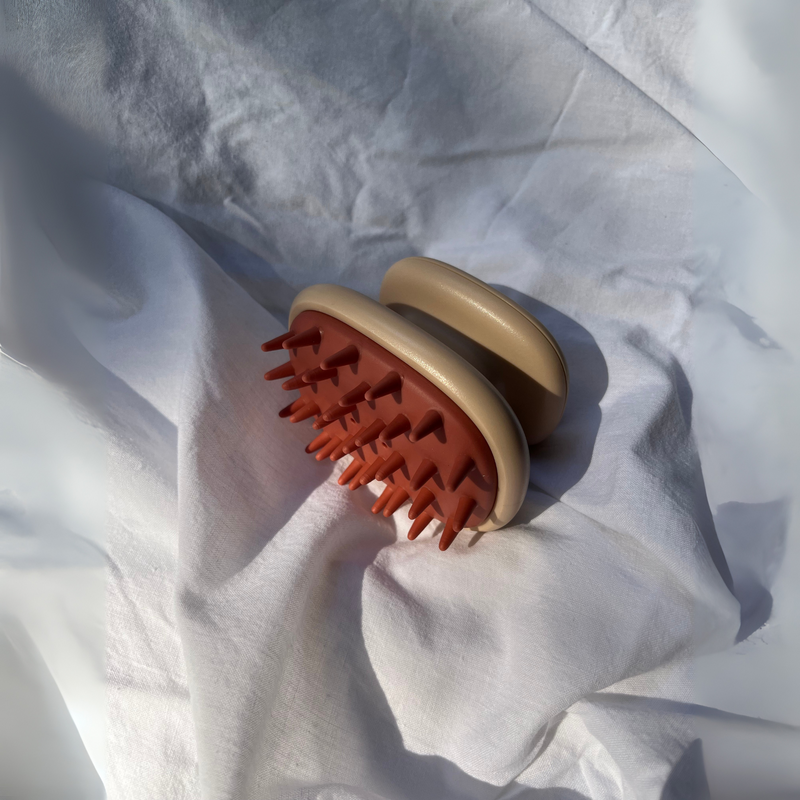 silicon scalp massager